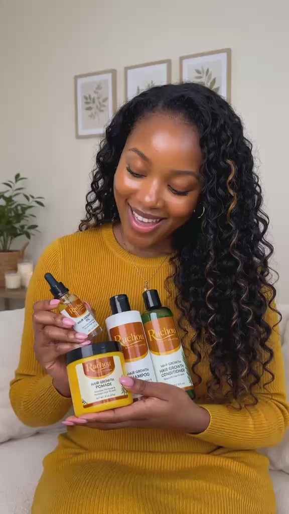 Rachou Complete Hair Growth Set (4 Products)
